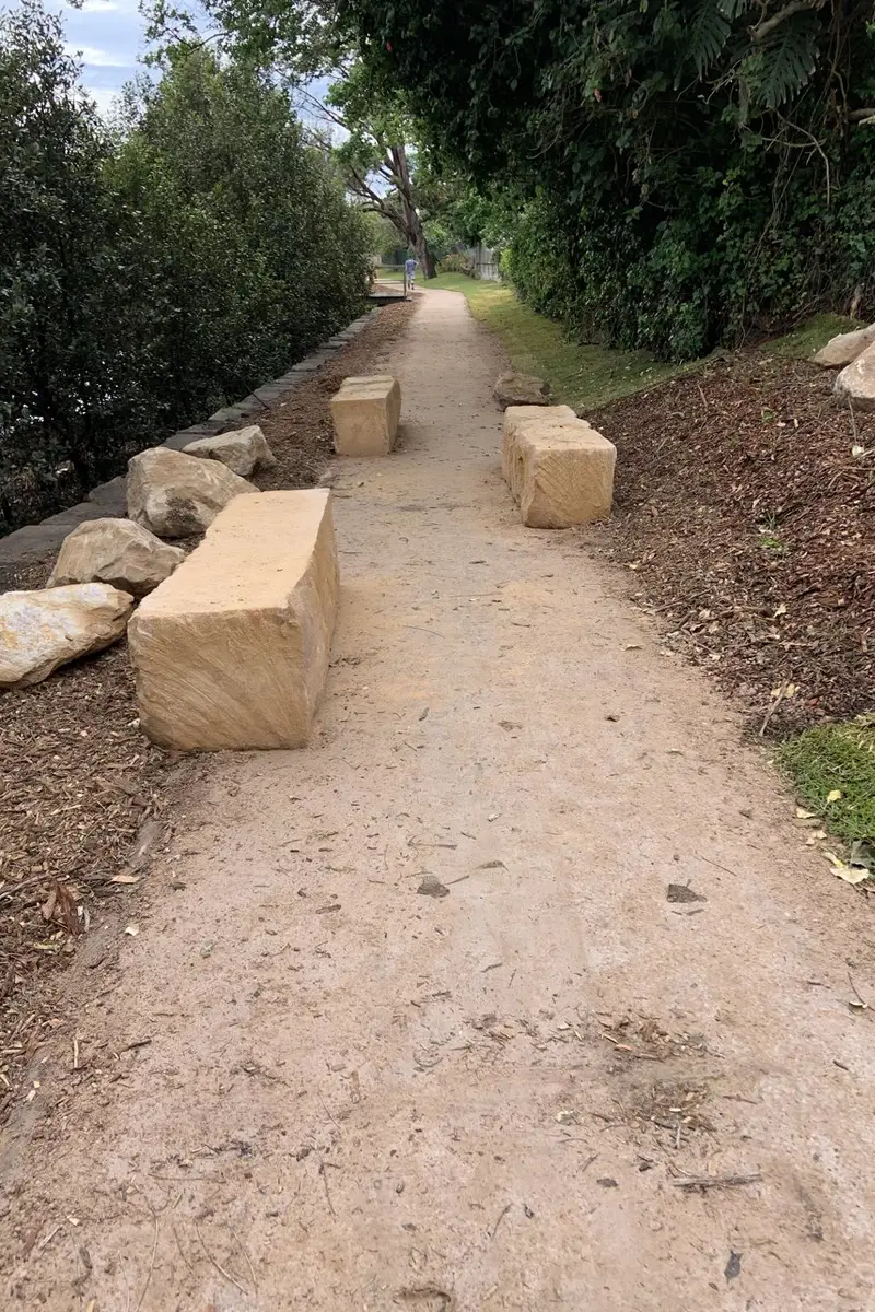 Landscaped Pathway