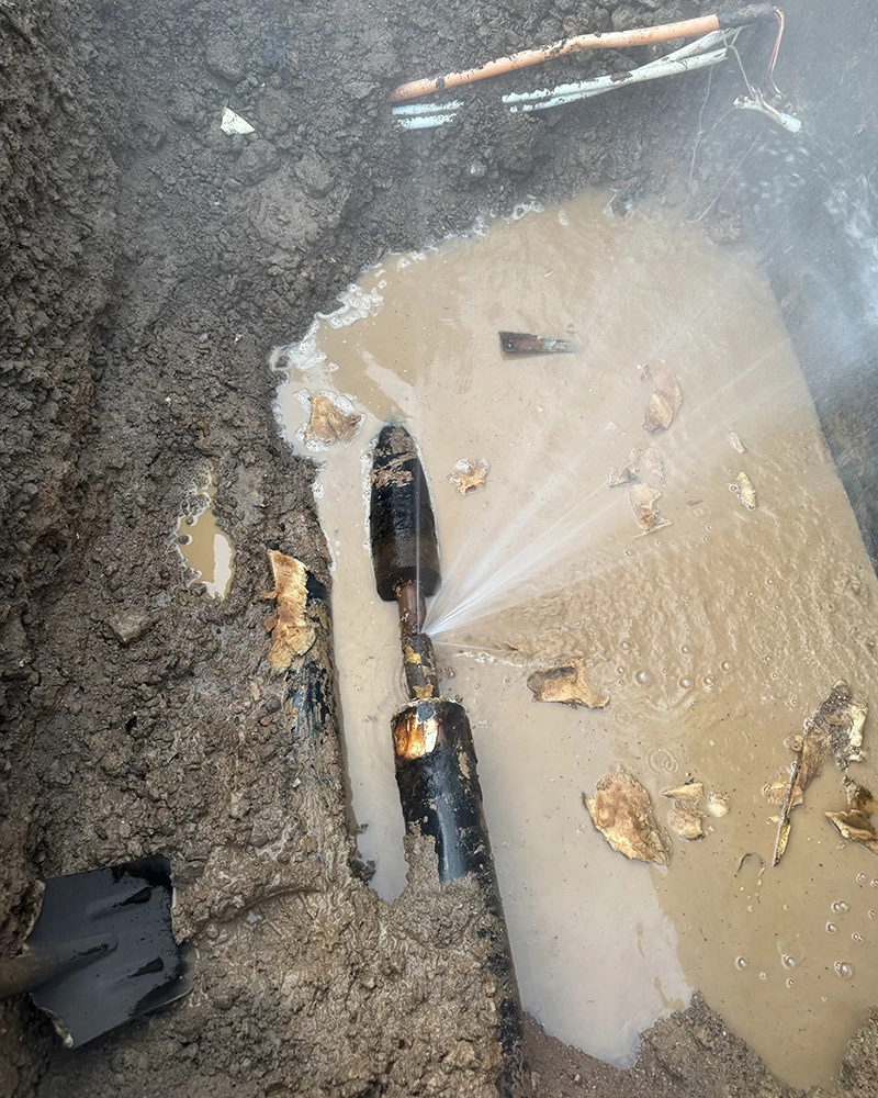 Burst Pipe in Penrith