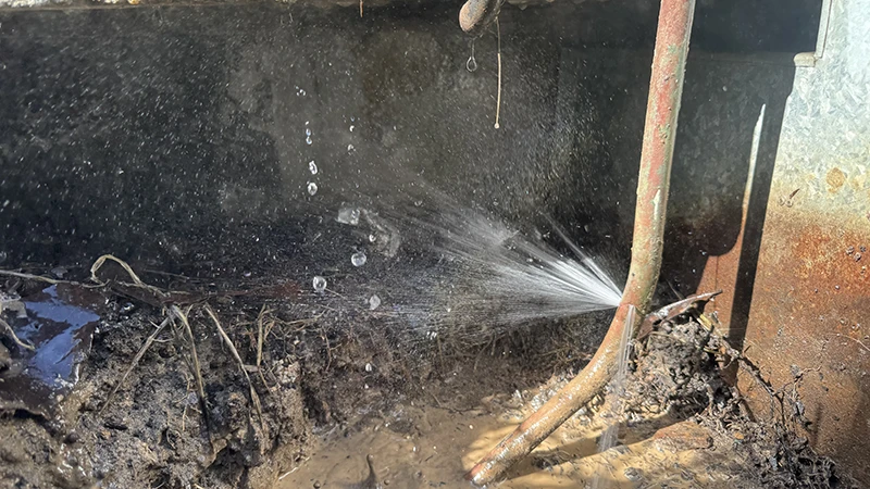 Burst pipe repair