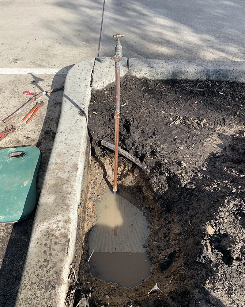 Finding-hidden-water-leak Finding hidden water leak