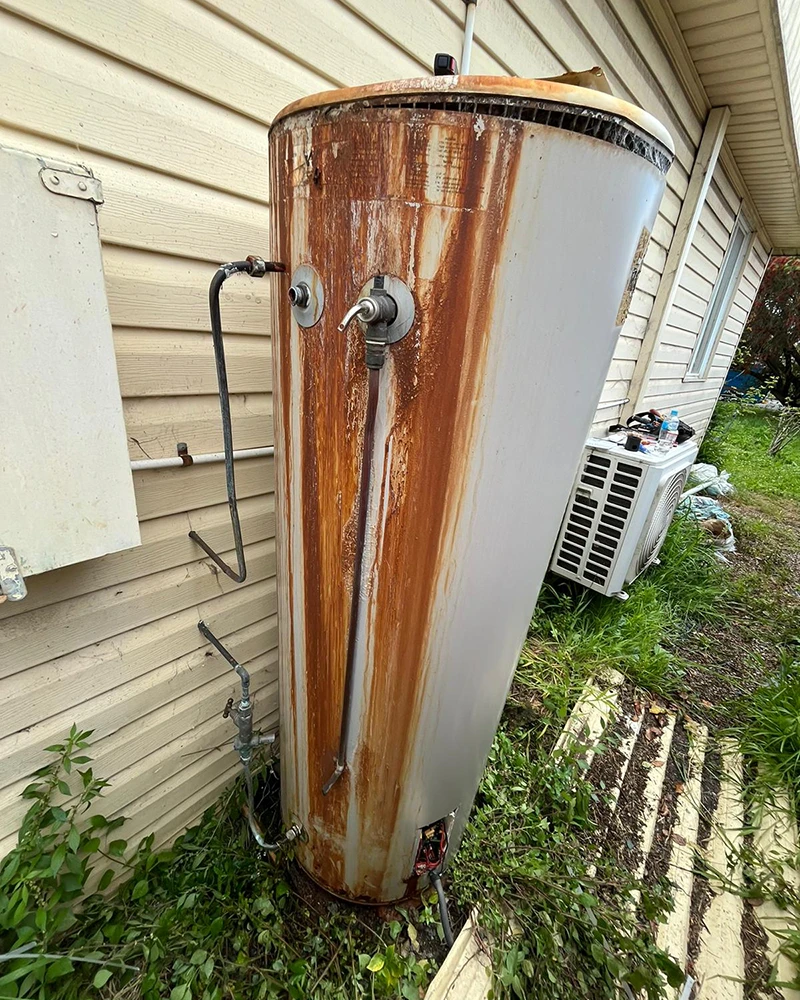 Old Hot Water System